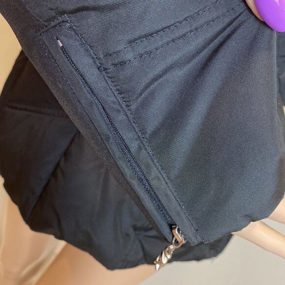 ❤️Last Chance Zero X Posure black quilted zip up jacket size M - Picture 5 of 11